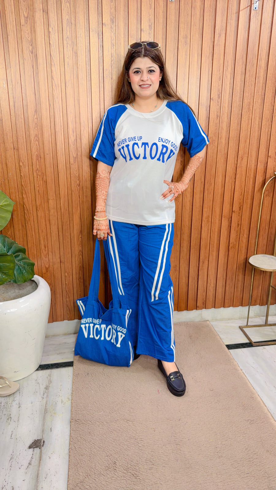 Victory Premium Cotton Coord Set