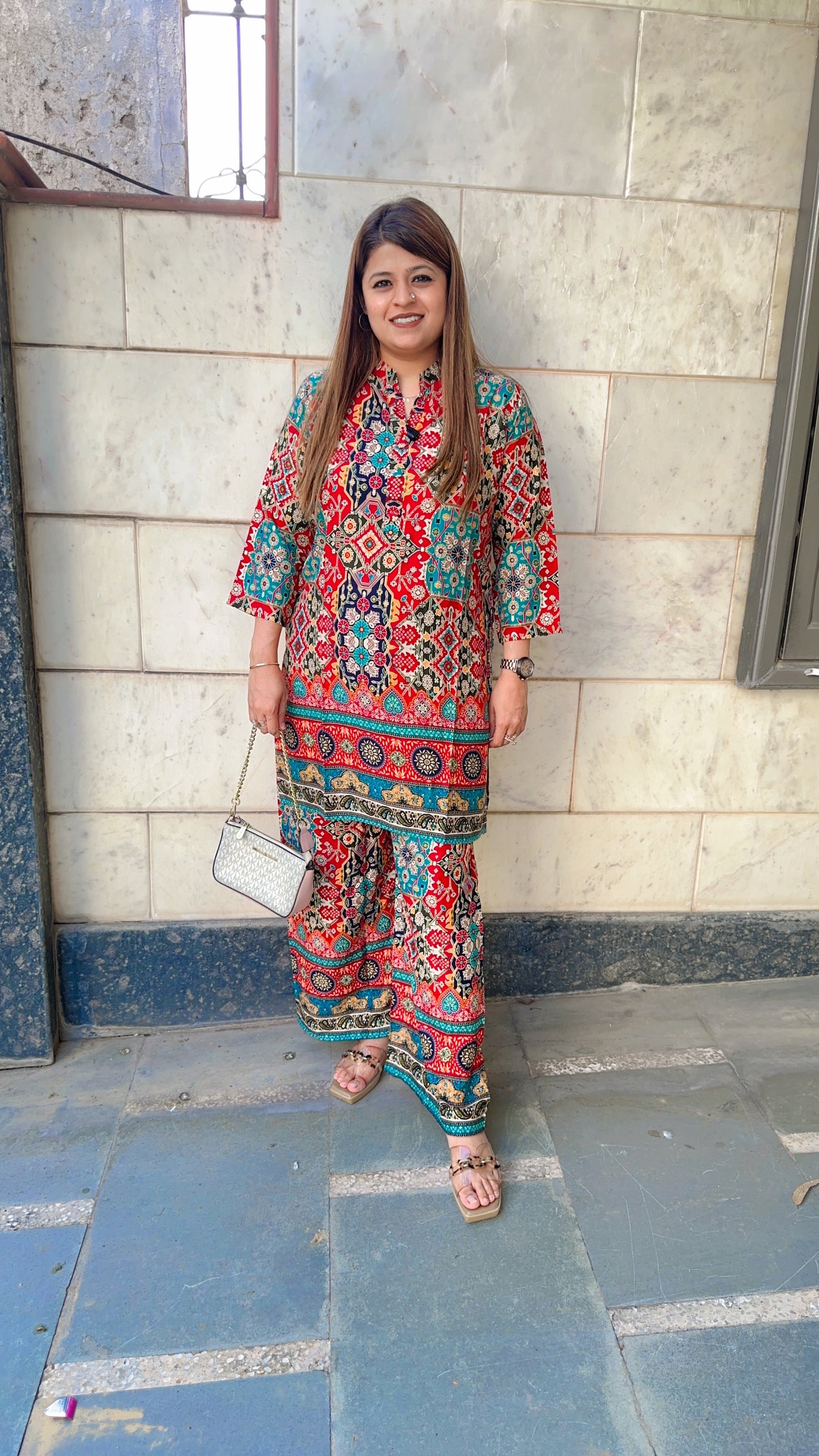Cotton Block Printed Coord set
