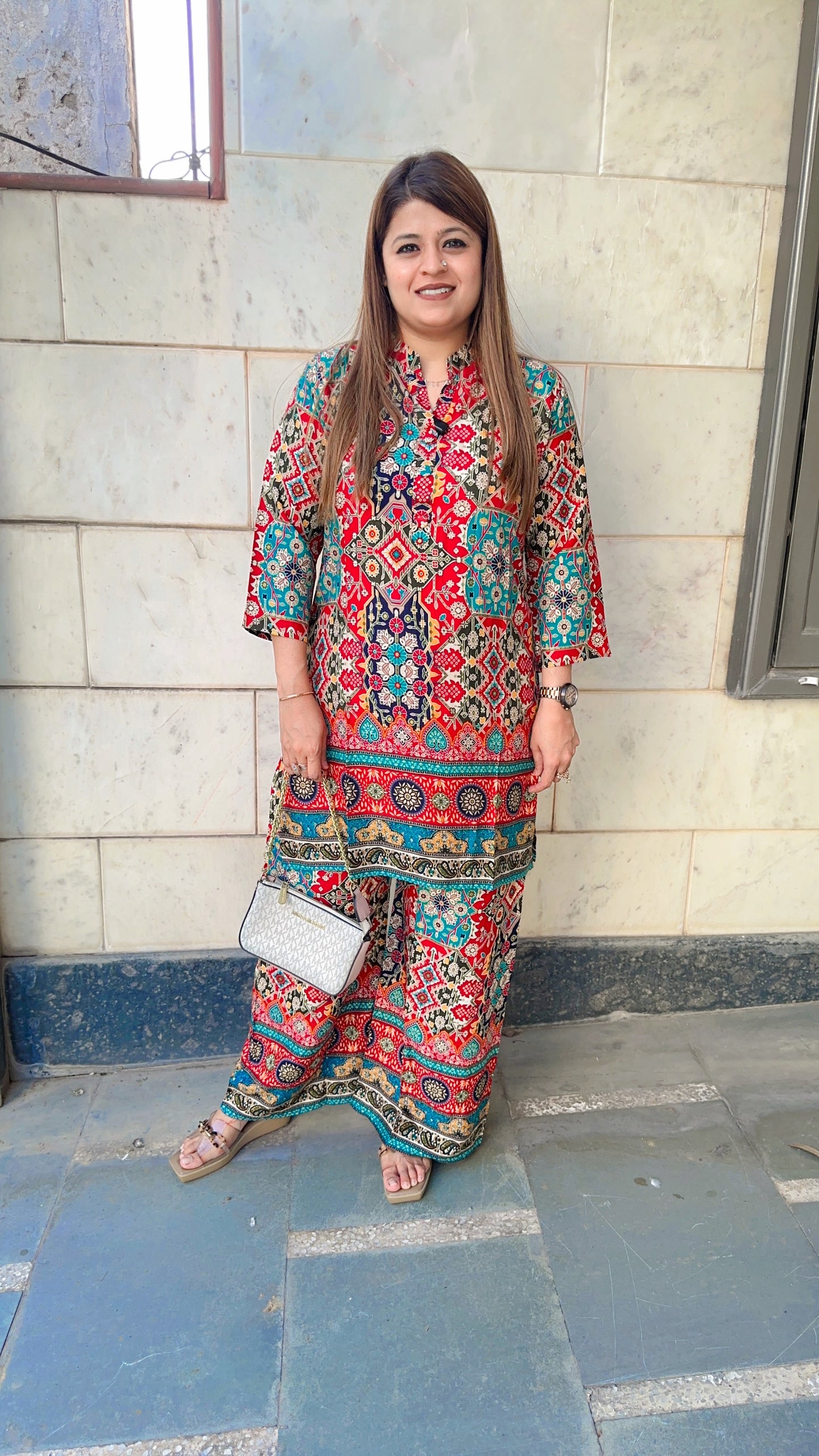 Cotton Block Printed Coord set