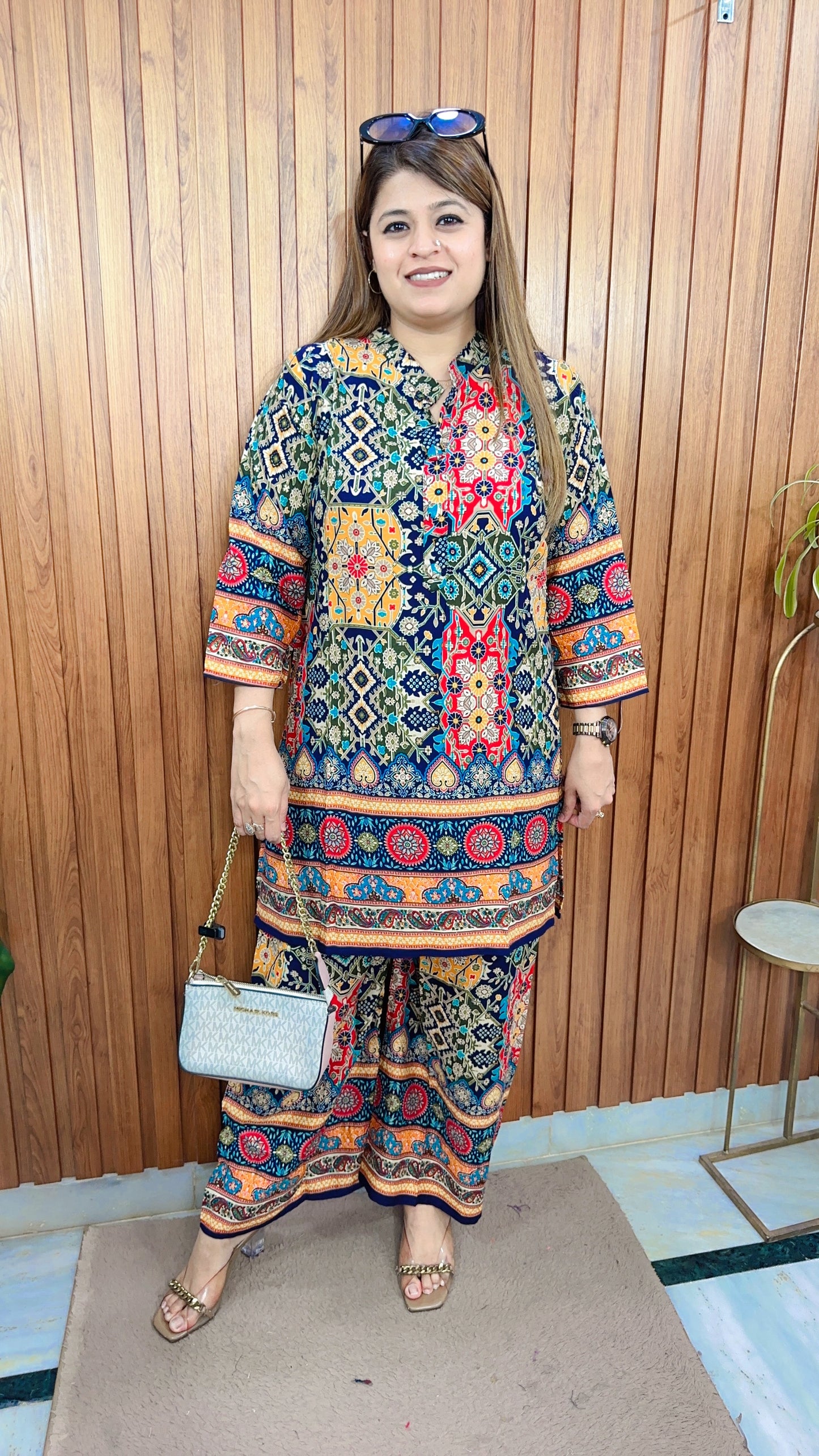 Cotton Block Printed Coord set