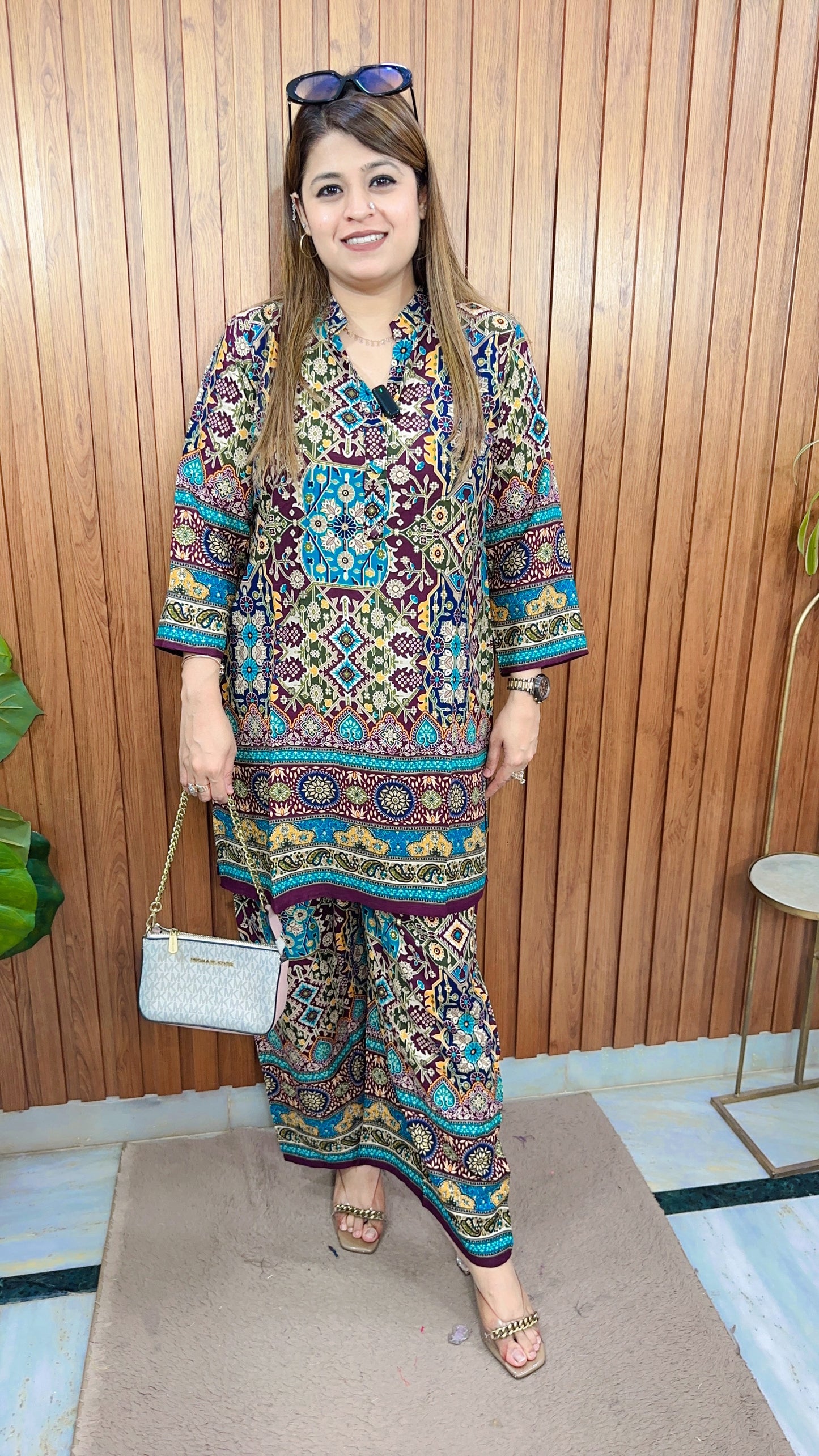 Cotton Block Printed Coord set