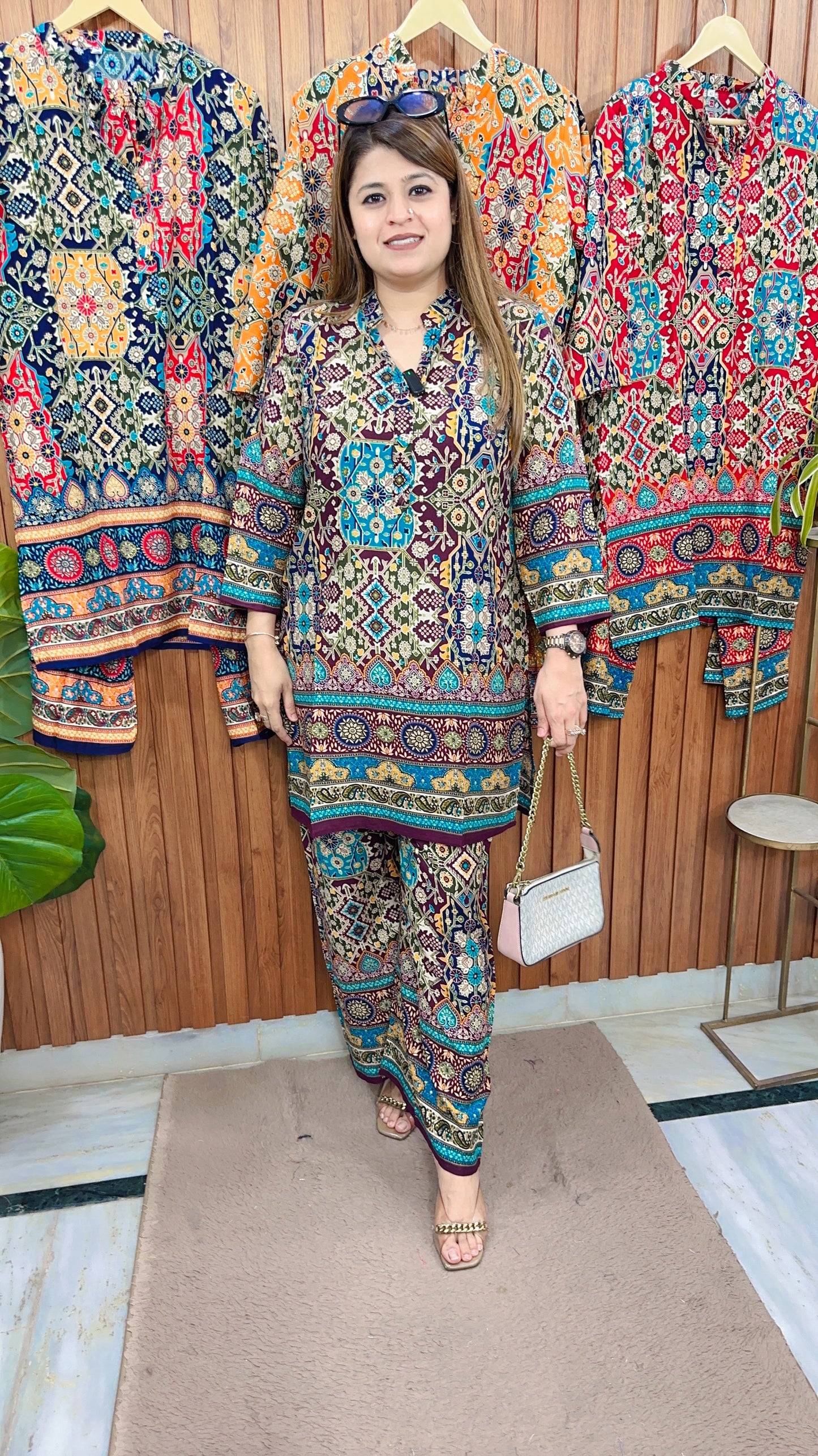 Cotton Block Printed Coord set