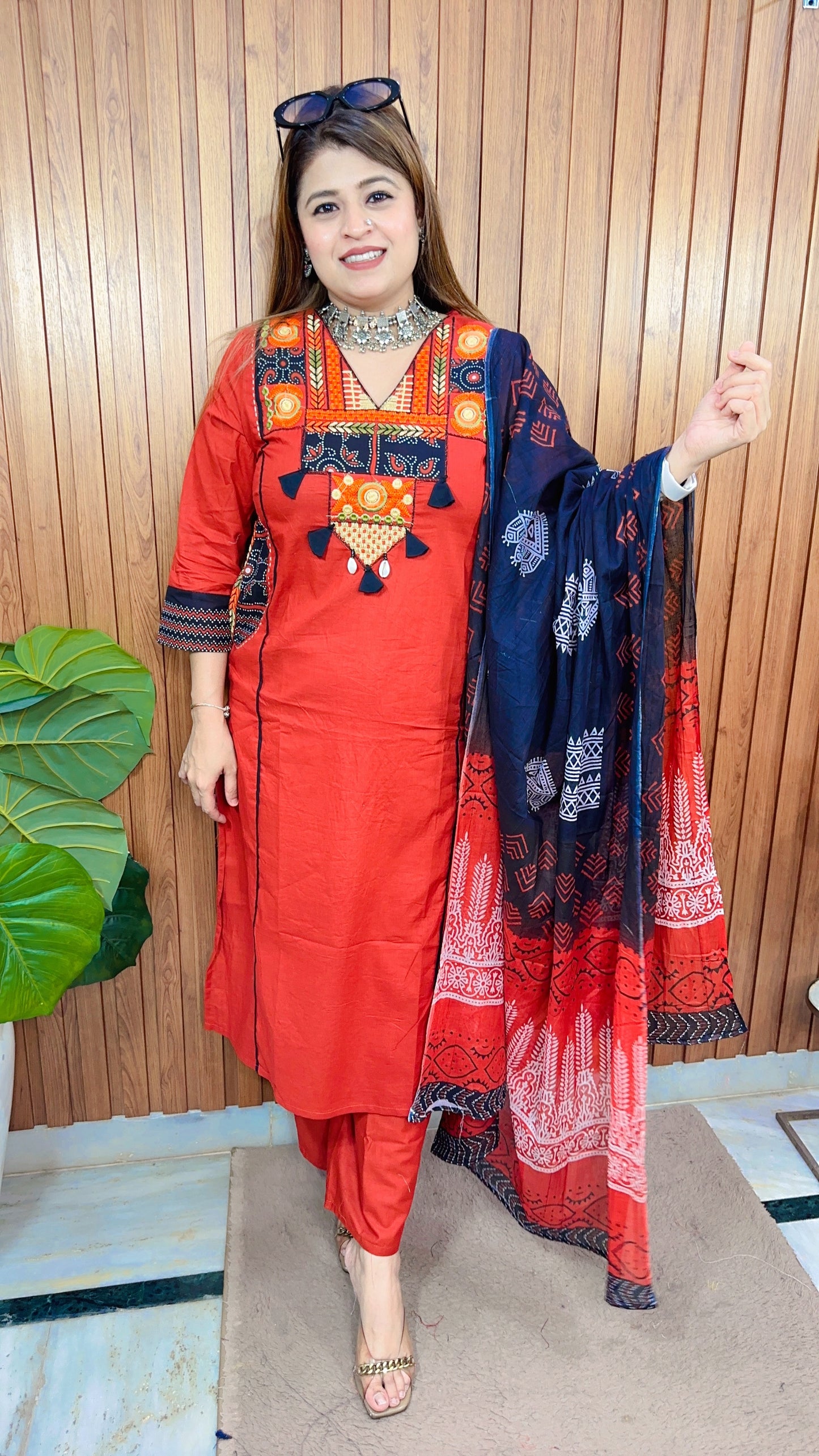 Risha Pure Cotton Suit