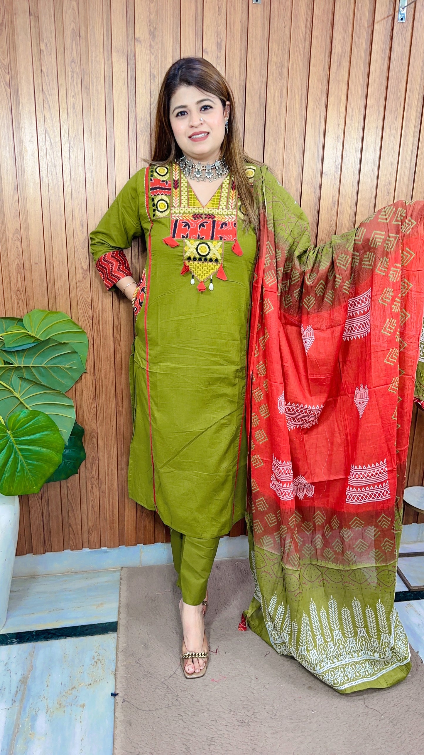 Risha Pure Cotton Suit