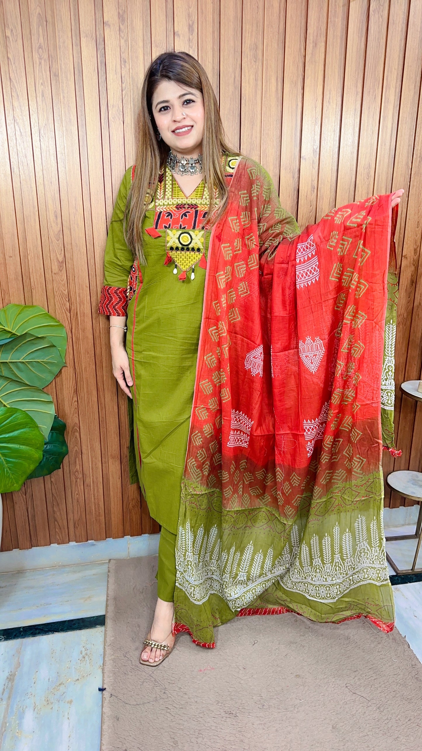 Risha Pure Cotton Suit