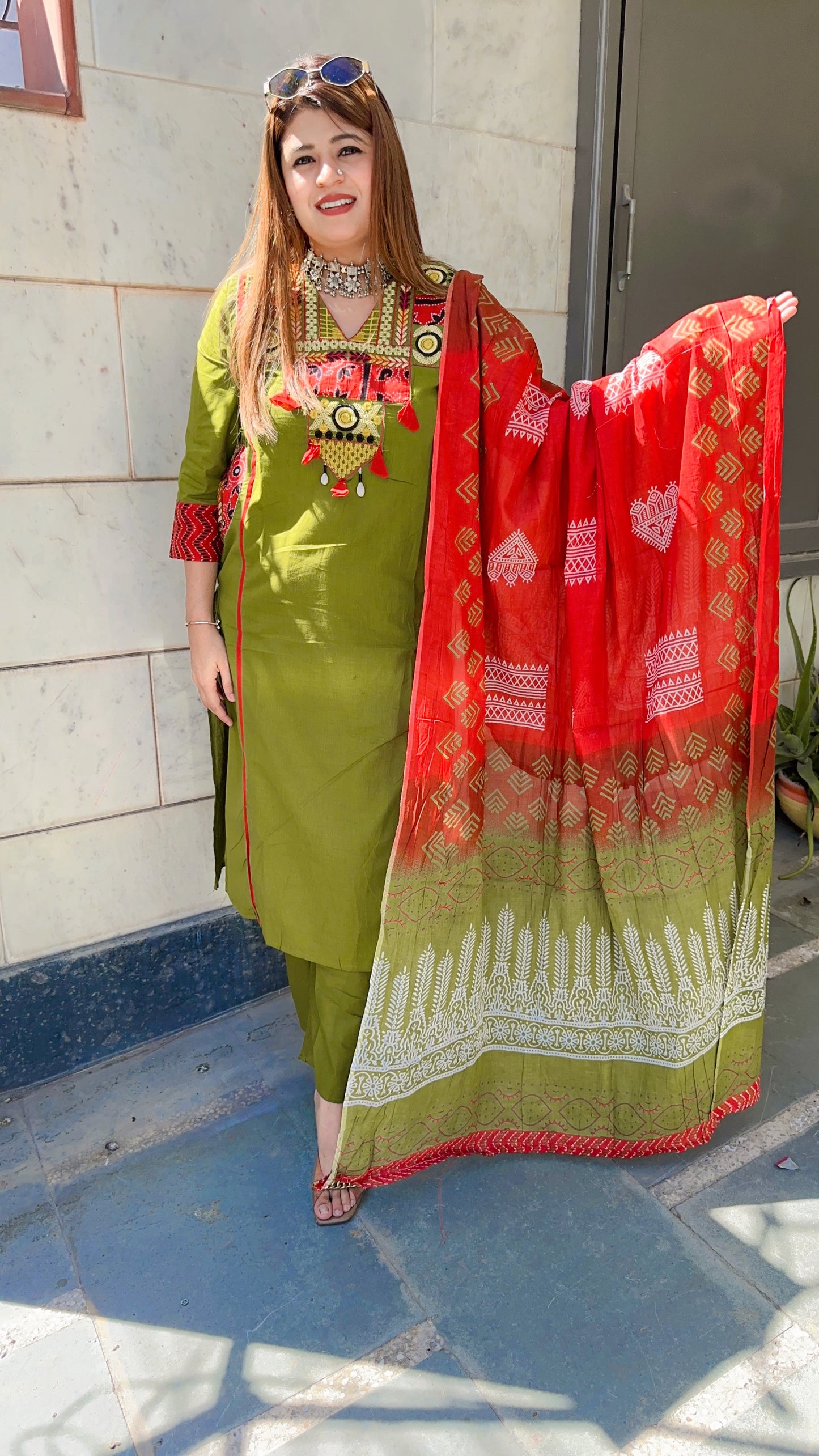 Risha Pure Cotton Suit