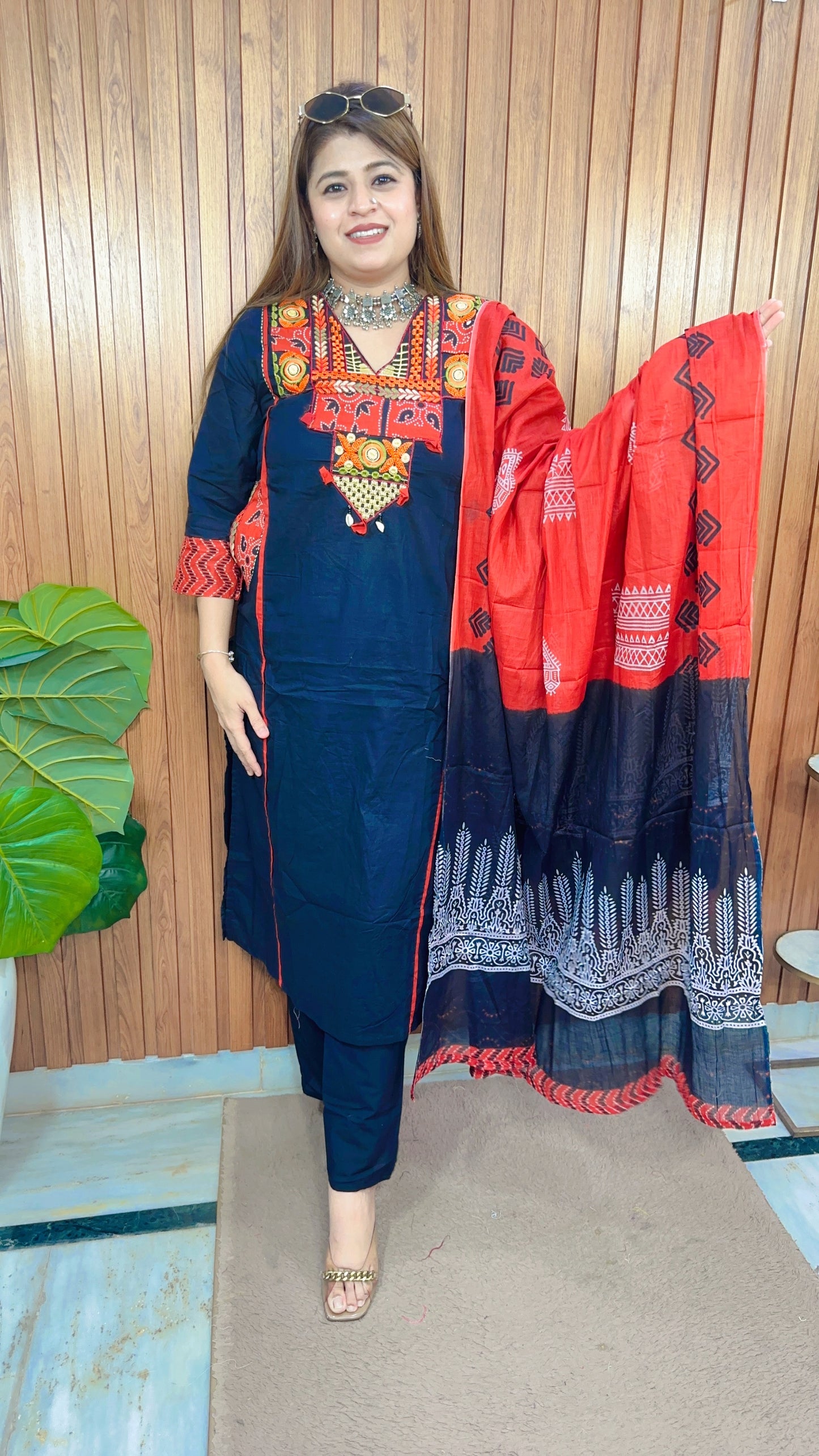 Risha Pure Cotton Suit