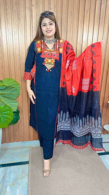 Risha Pure Cotton Suit