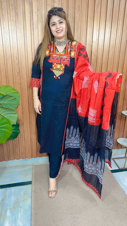 Risha Pure Cotton Suit