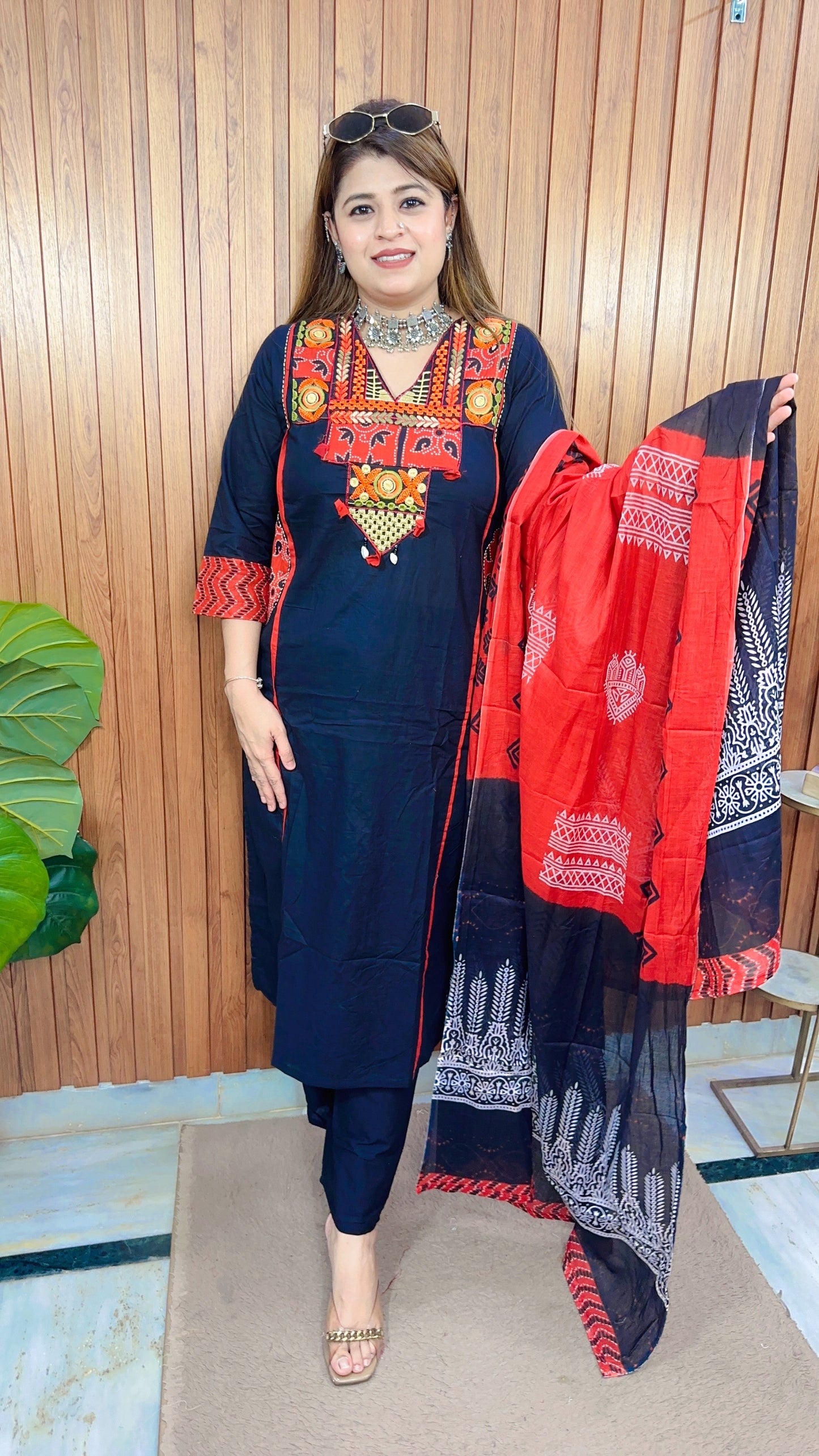 Risha Pure Cotton Suit