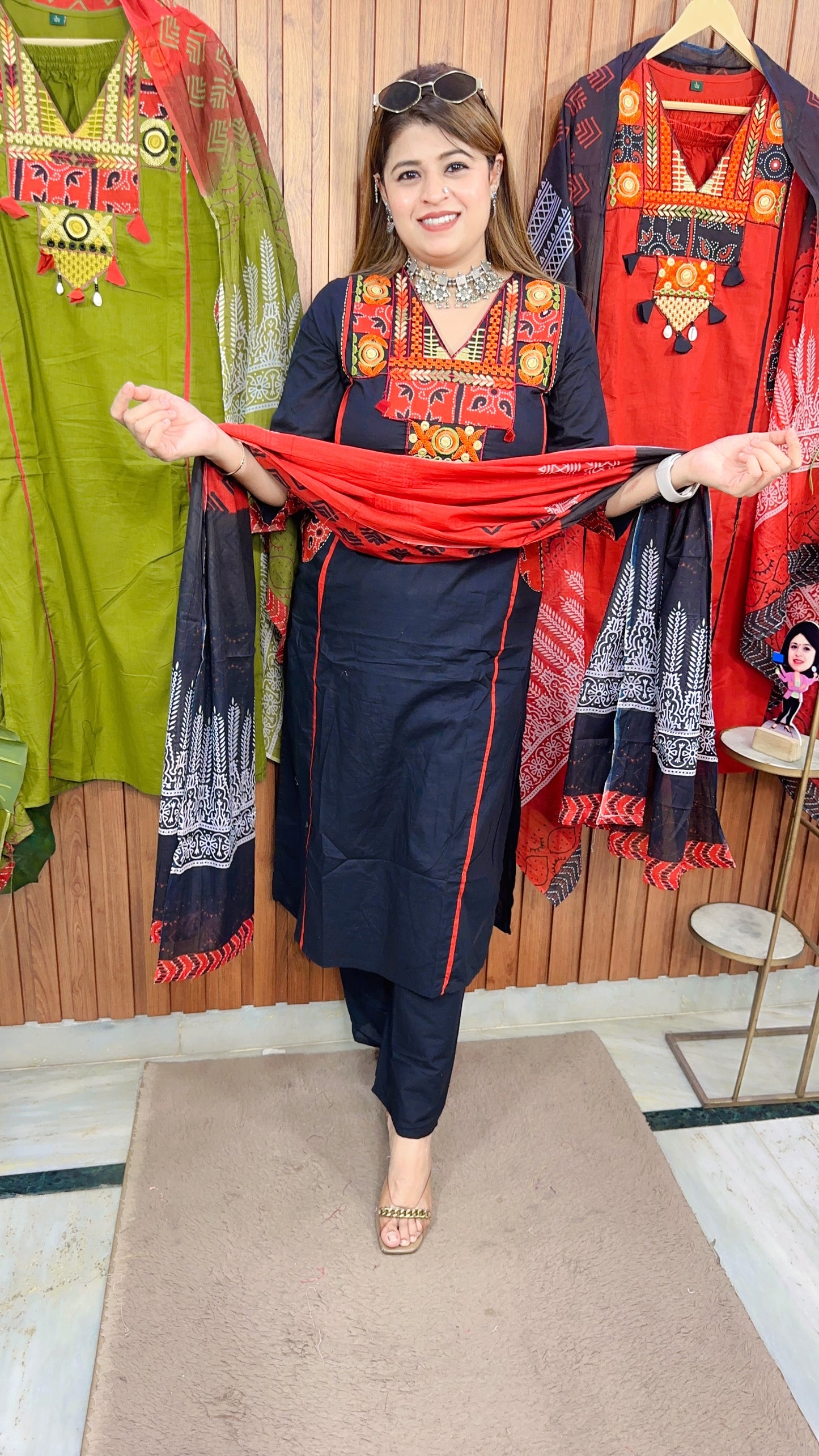 Risha Pure Cotton Suit