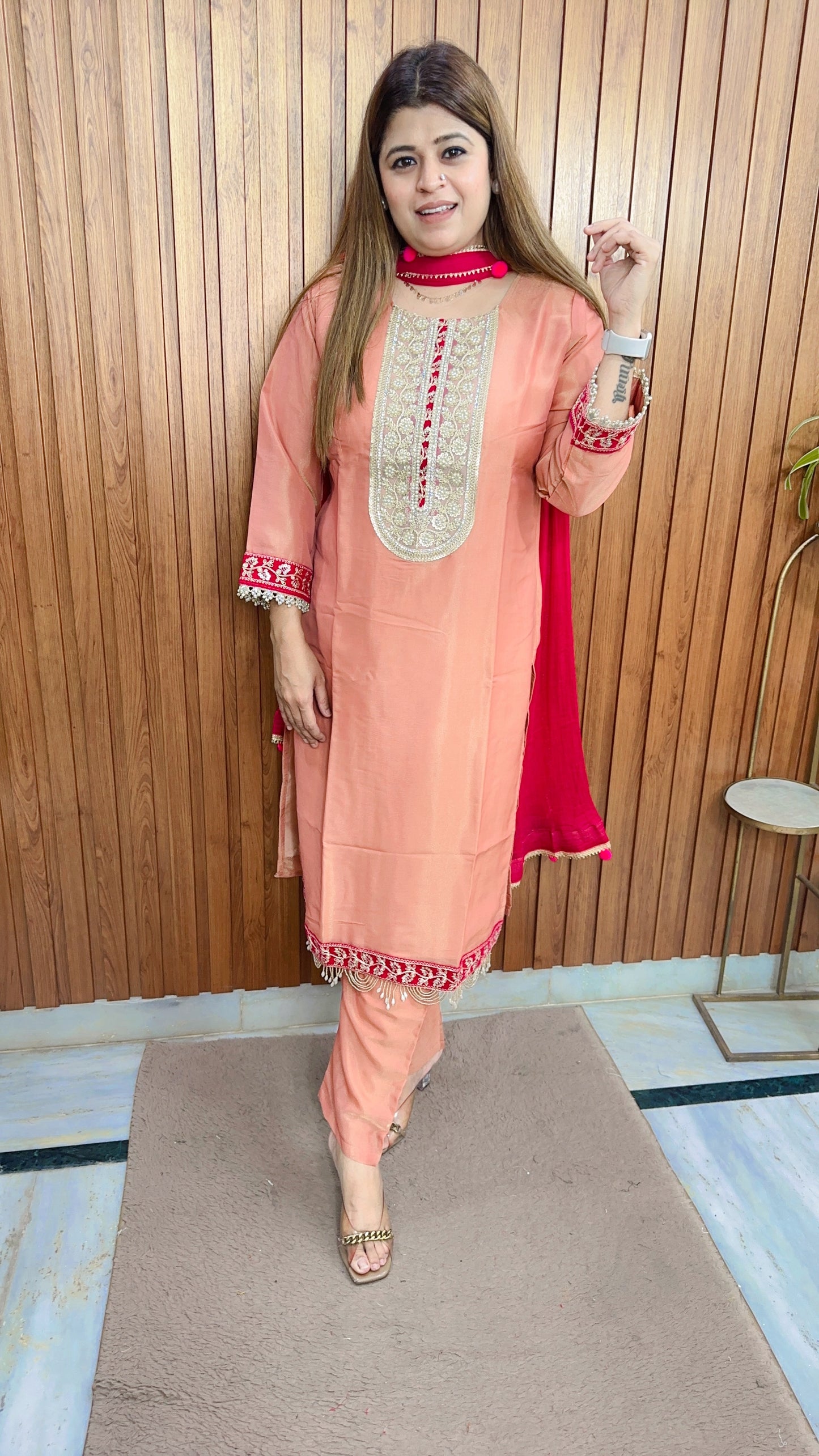 Kohinoor Shimmer cotton Suit