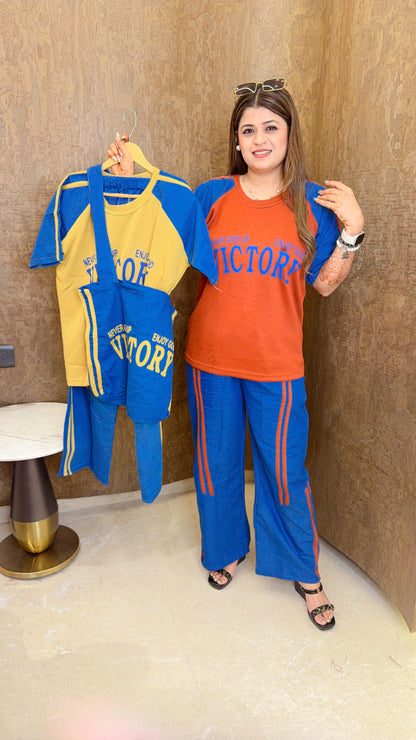 Victory Premium Cotton Coord Set