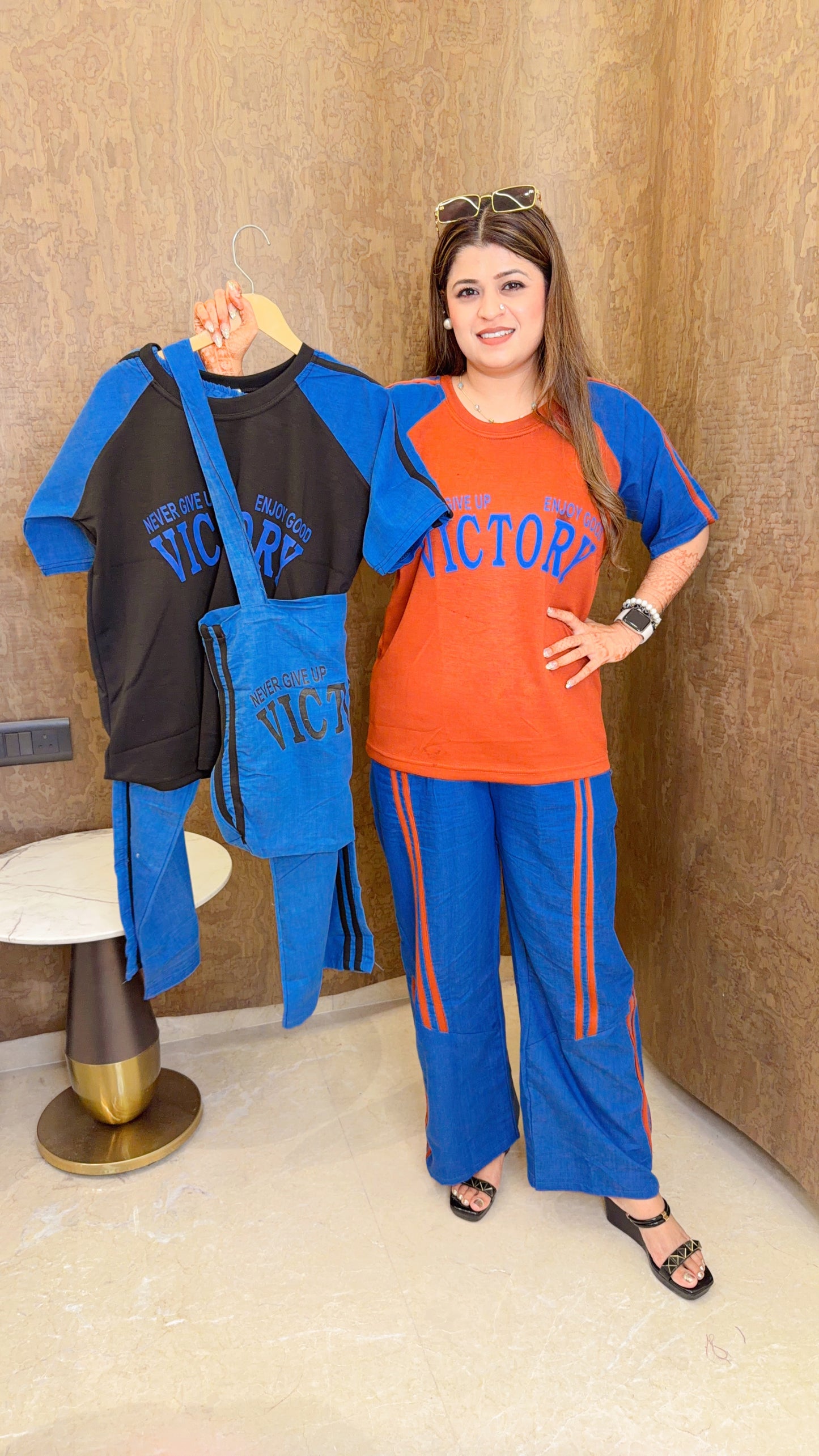 Victory Premium Cotton Coord Set