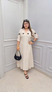 Carima Crystal Stone Imported Dress