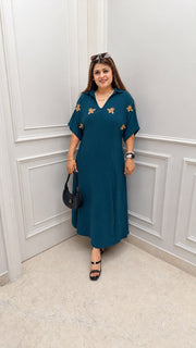 Carima Crystal Stone Imported Dress