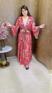 China Silk Knot Two Piece Set