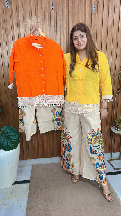 New Trending cotton coord set