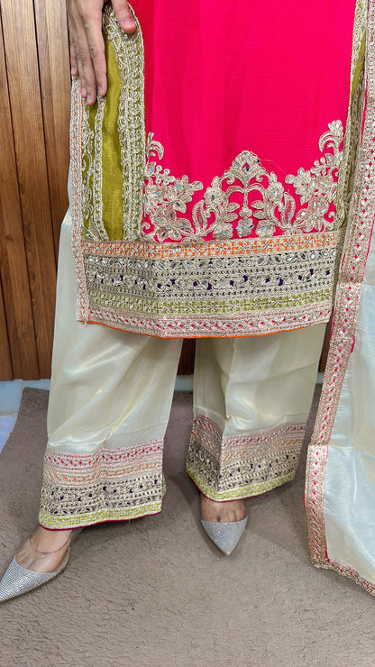 Saanvi premium Karwa chauth special suit