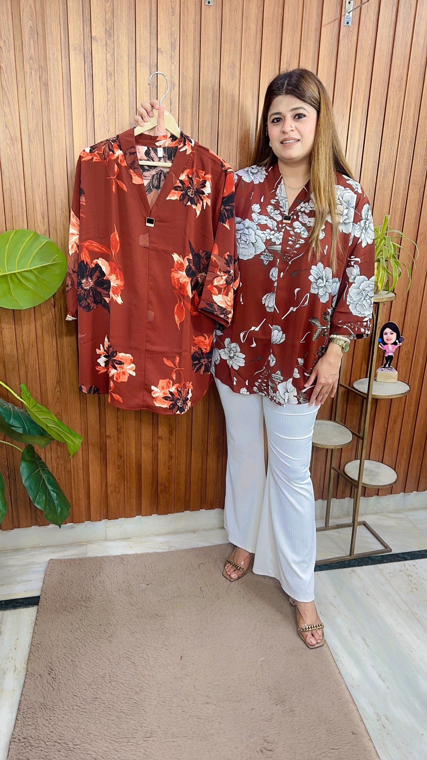 Imported Crepe Printed Top