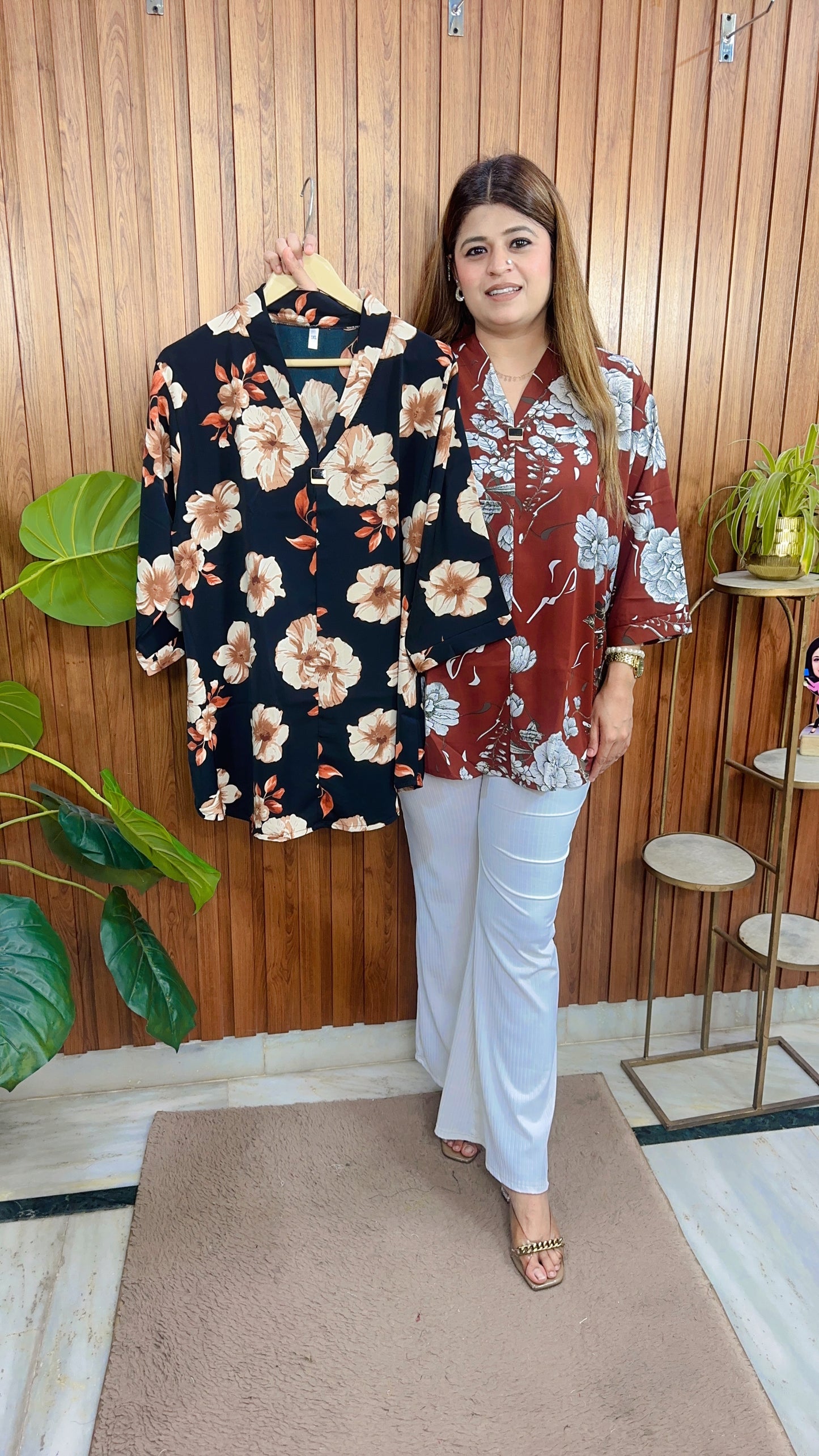 Imported Crepe Printed Top