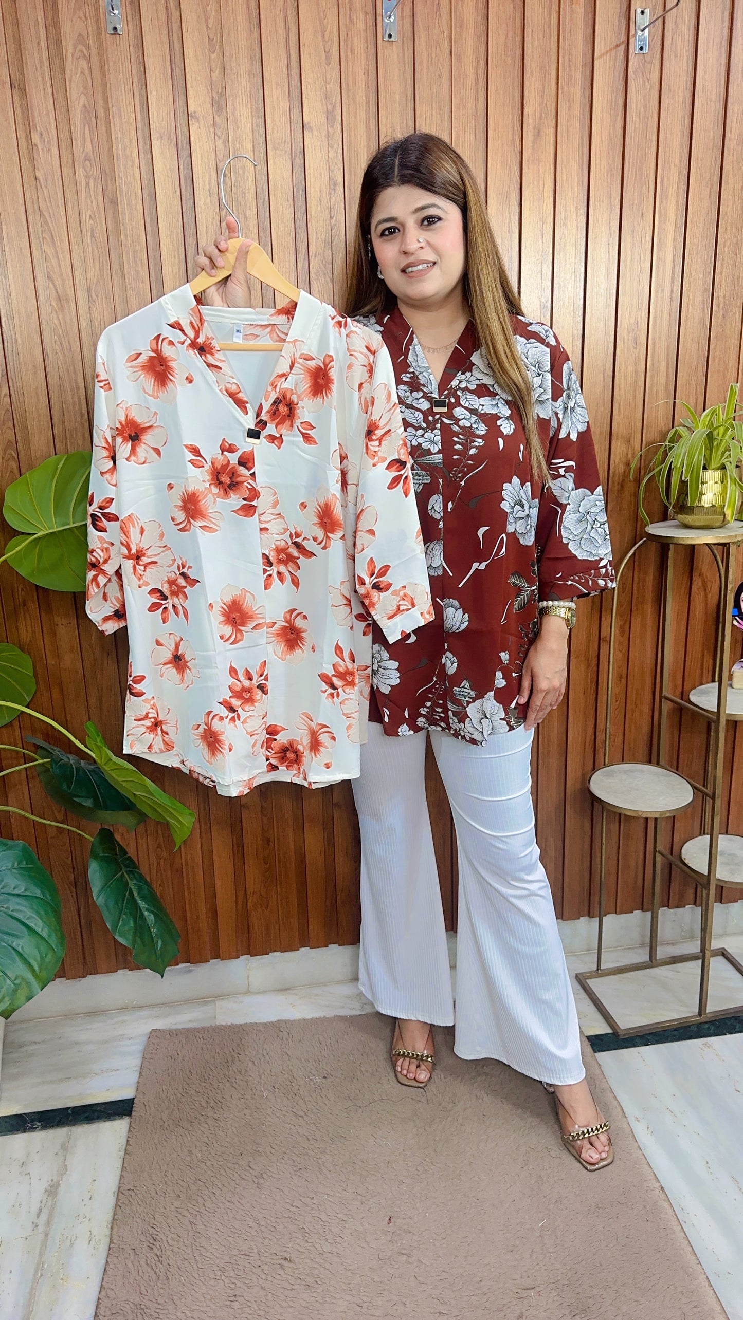 Imported Crepe Printed Top