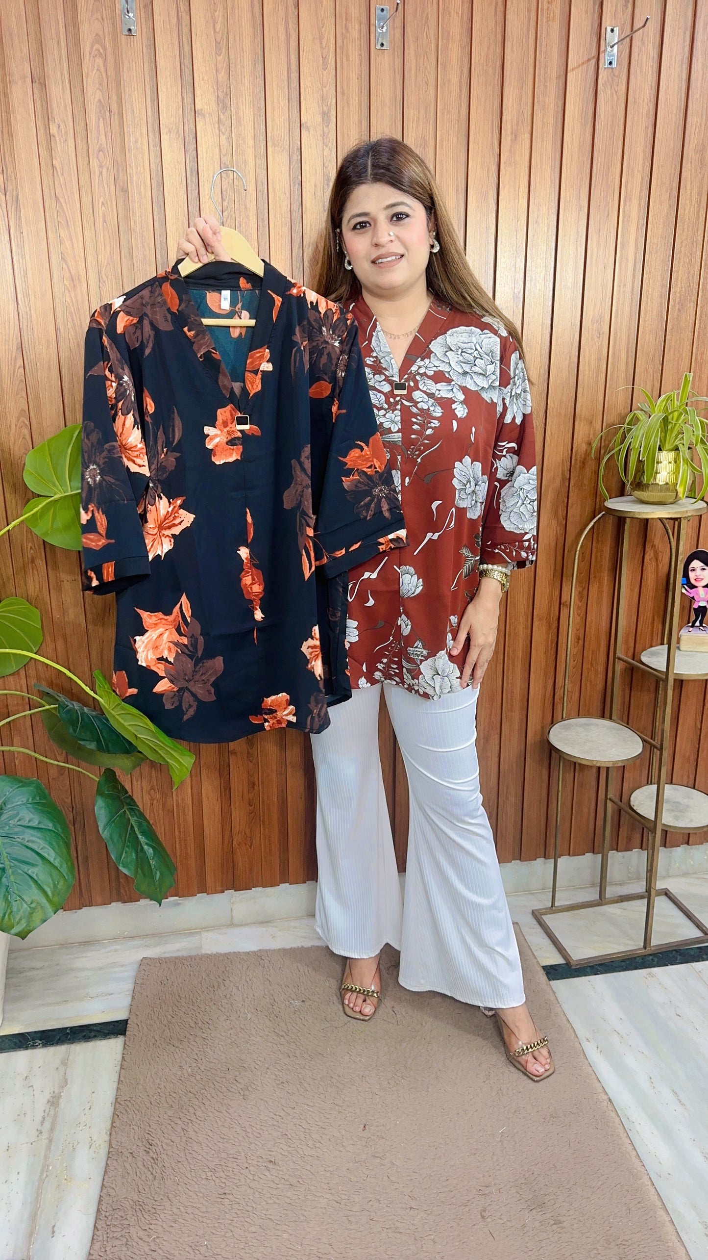 Imported Crepe Printed Top