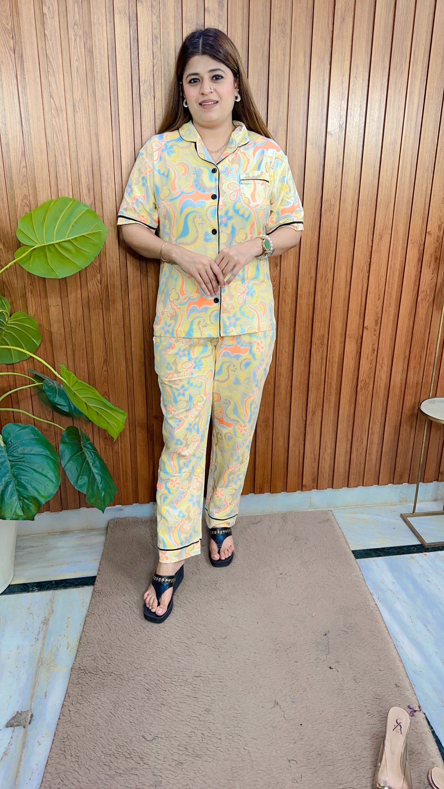 Imported Hosiery Printed Night suit