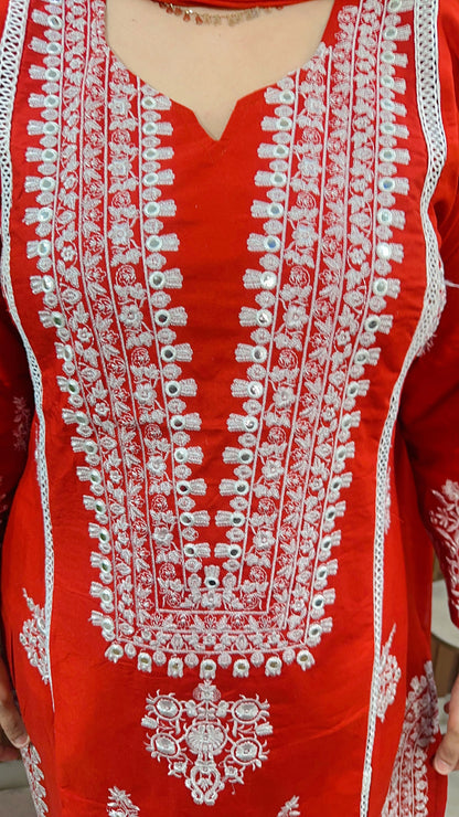 Ramisha Three Piece Pakistani Suit