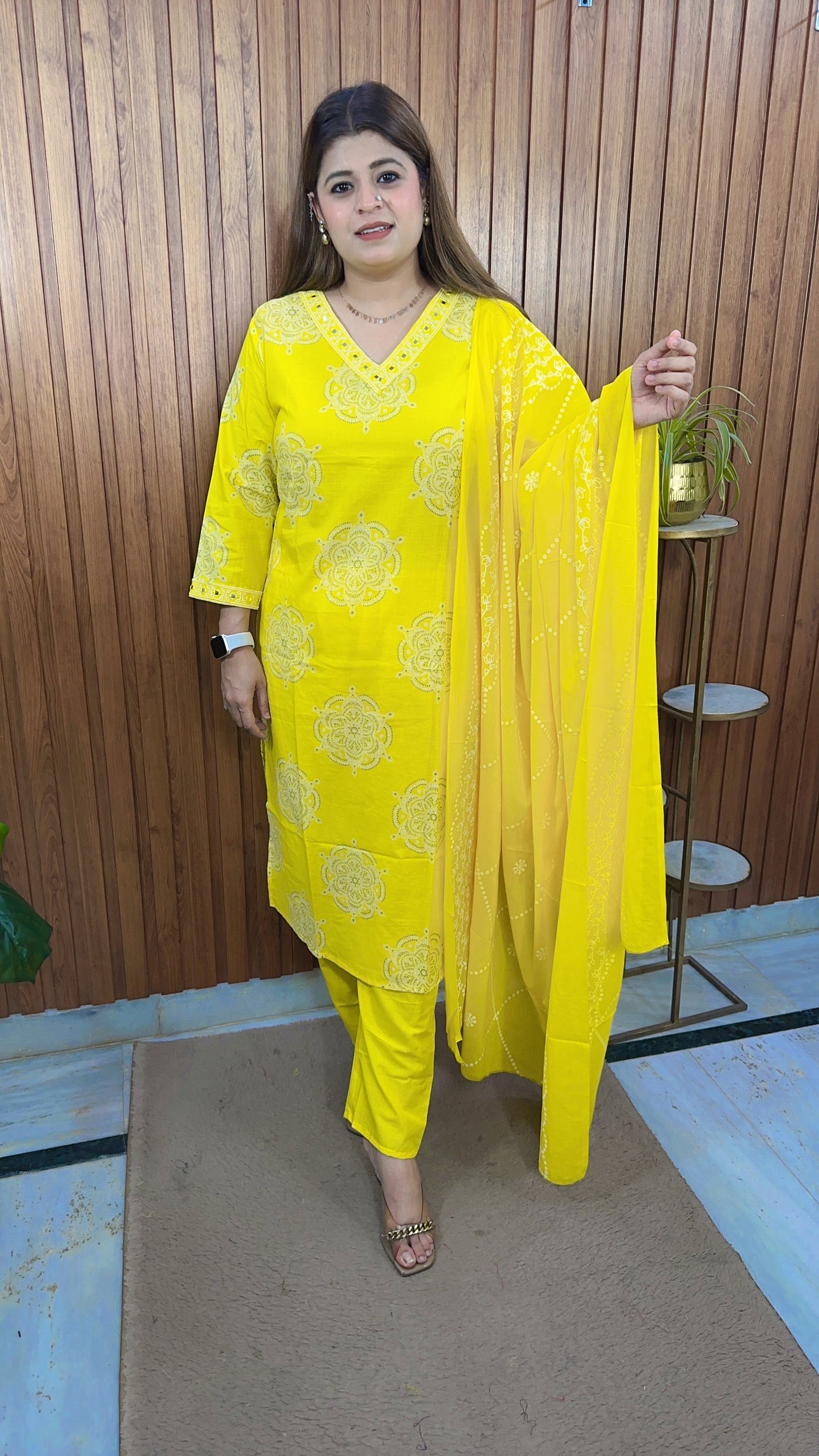 Block Print  pure Cotton Suit