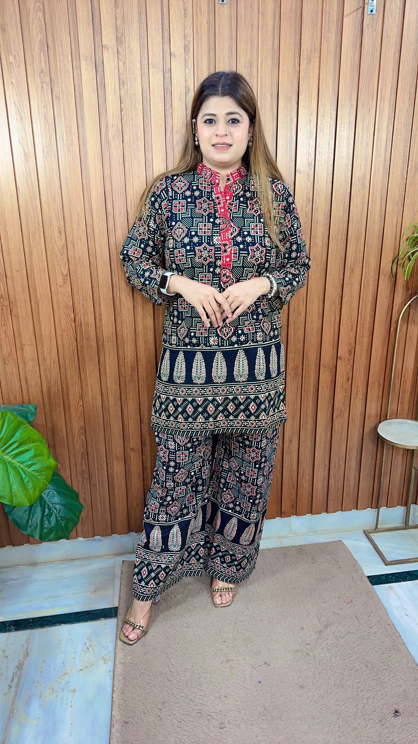 Dabu print Cotton Coord set
