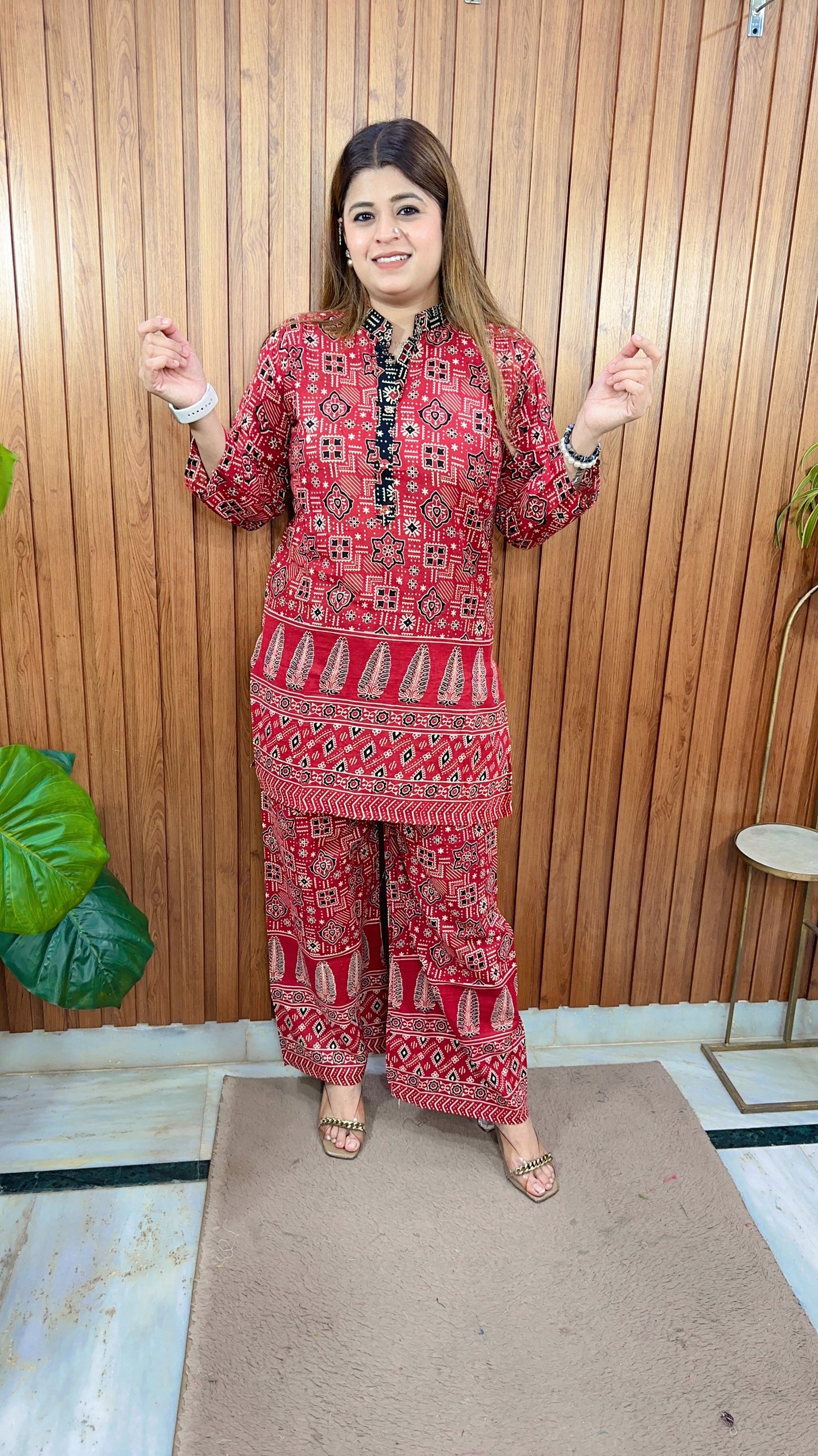 Dabu print Cotton Coord set