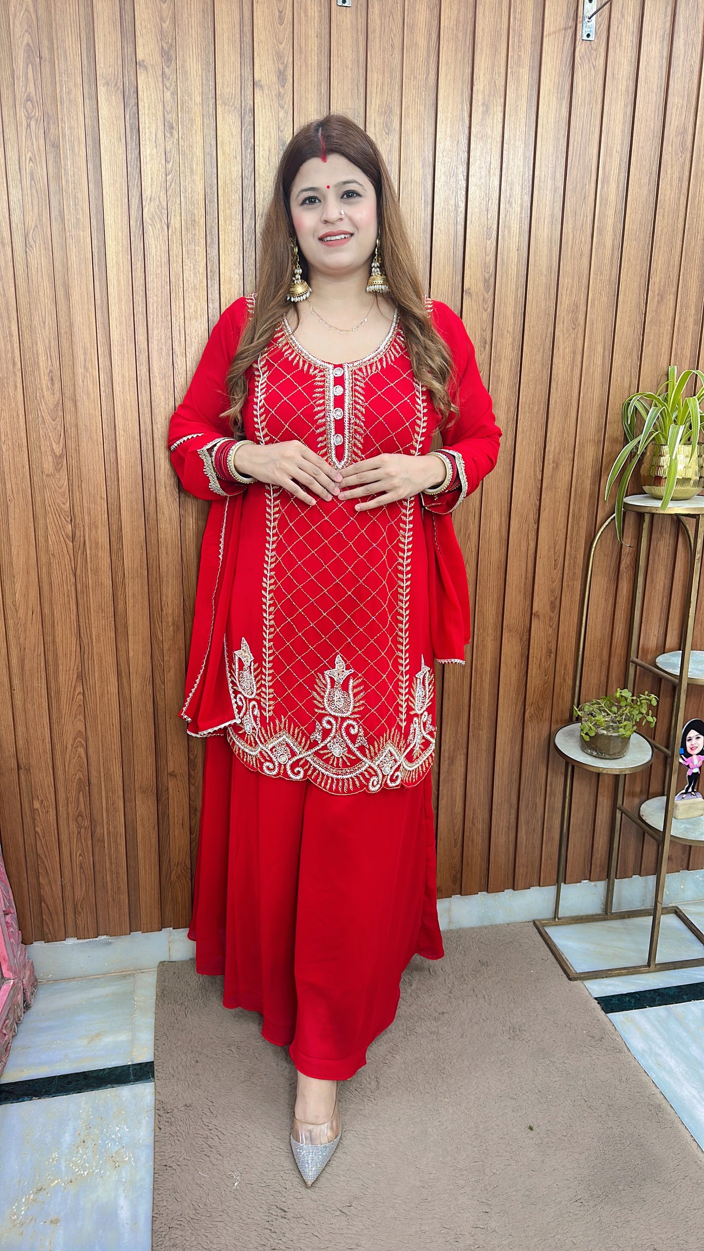 Riwaaz Cut dana Embroidery Suit