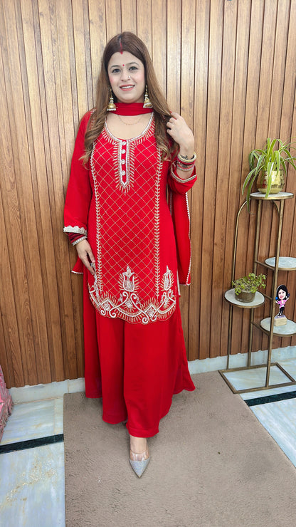 Riwaaz Cut dana Embroidery Suit