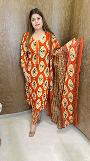 Zivah Floral Cotton Suit