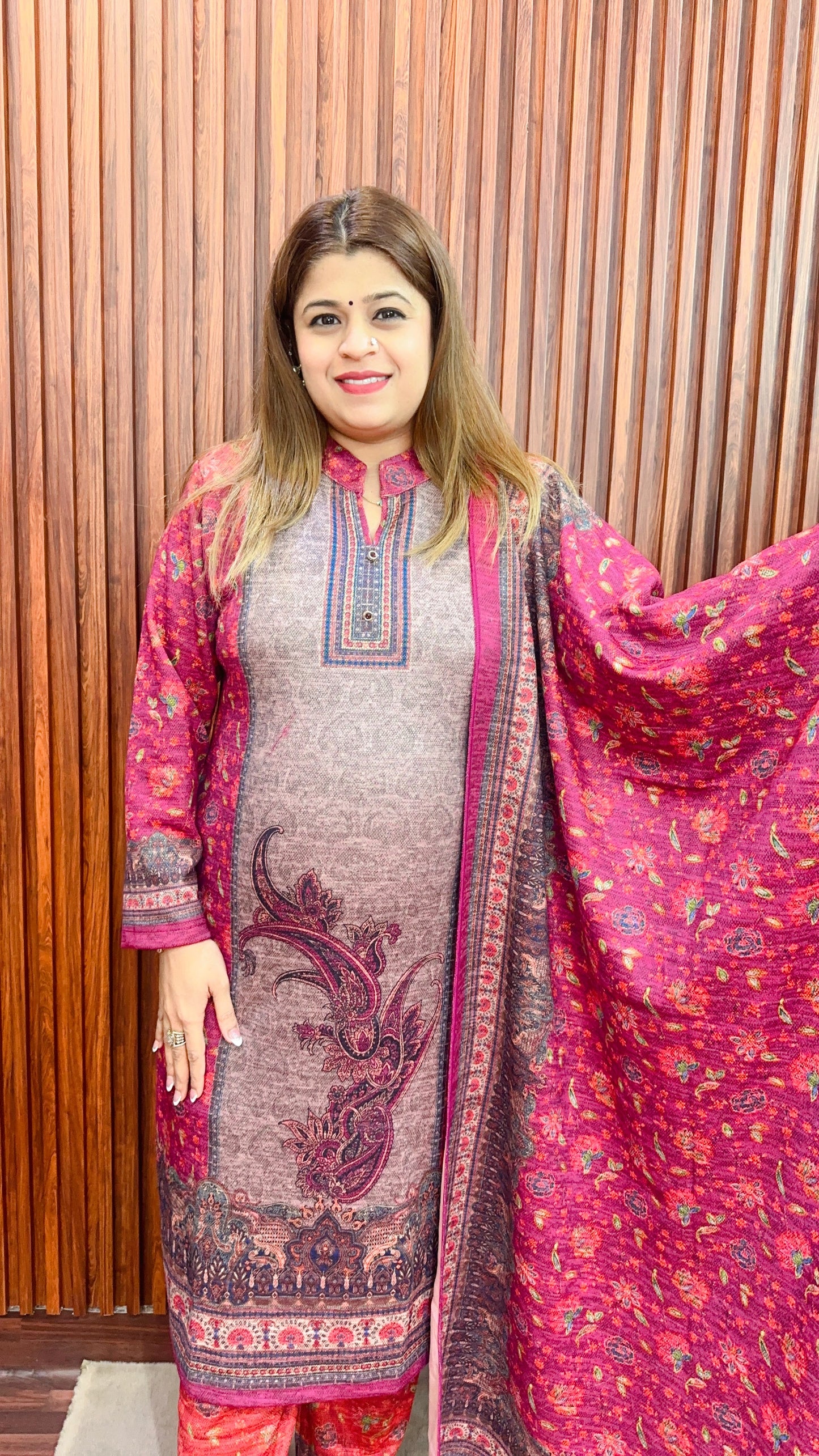 Karachi warm suit set