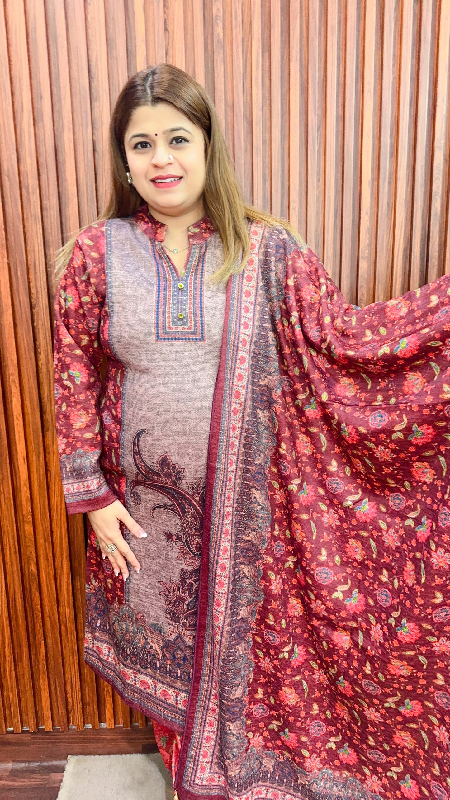 Karachi warm suit set