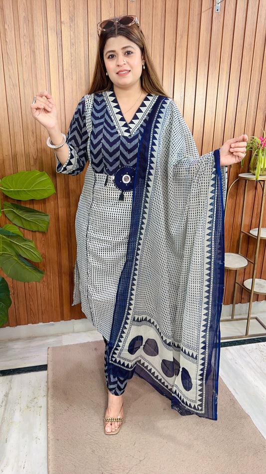 Avira Pure Cotton Suit