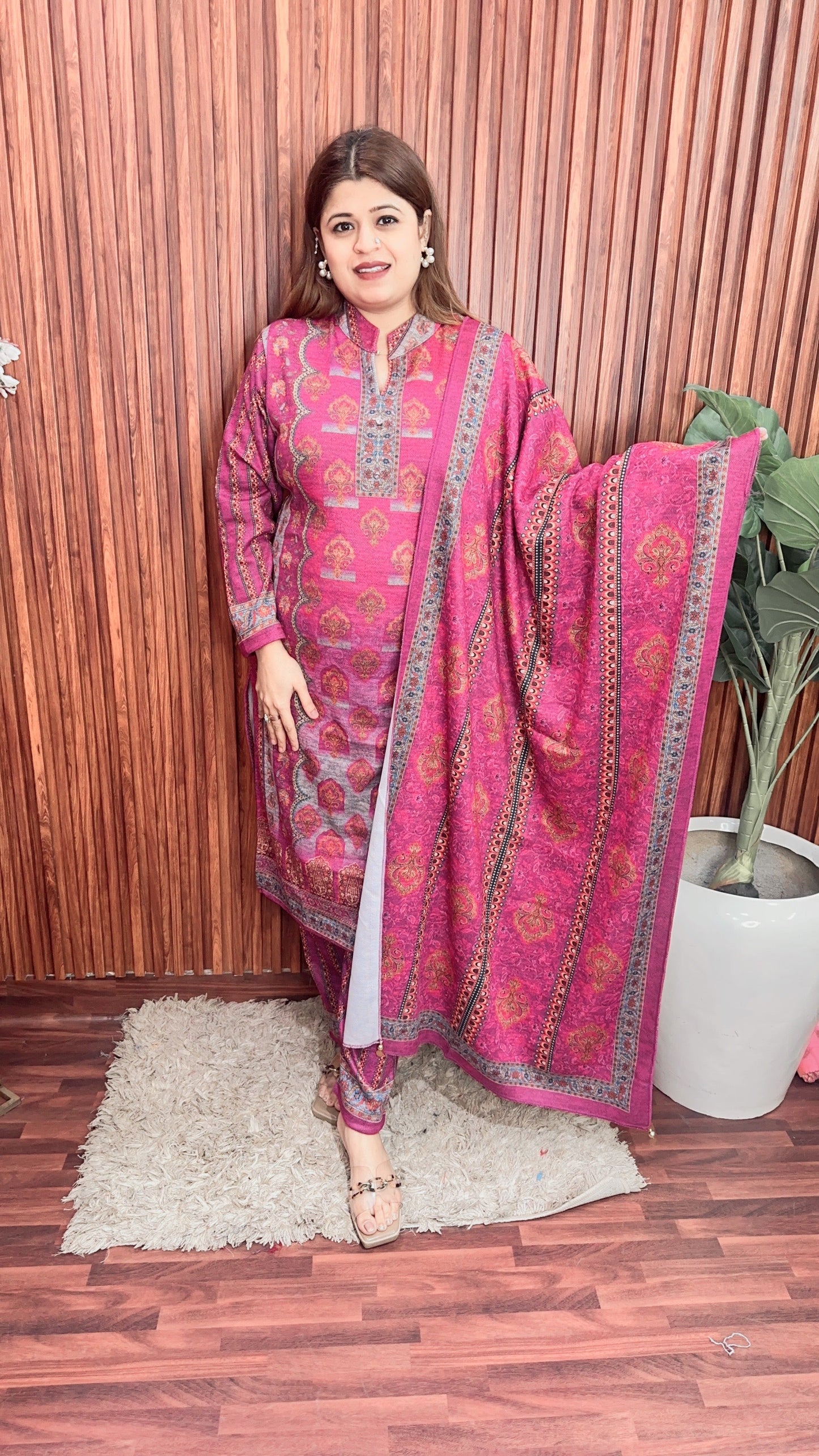 Karachi woolen suit Set