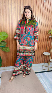 Paisley Print Cotton Coord set