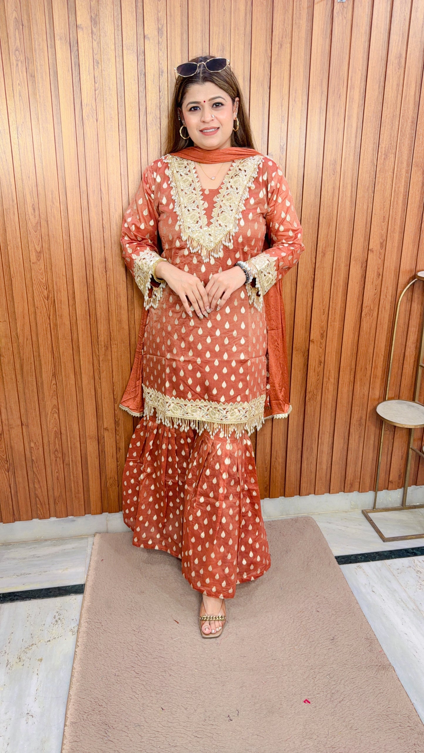 Krashi Banarsi Three Piece Set