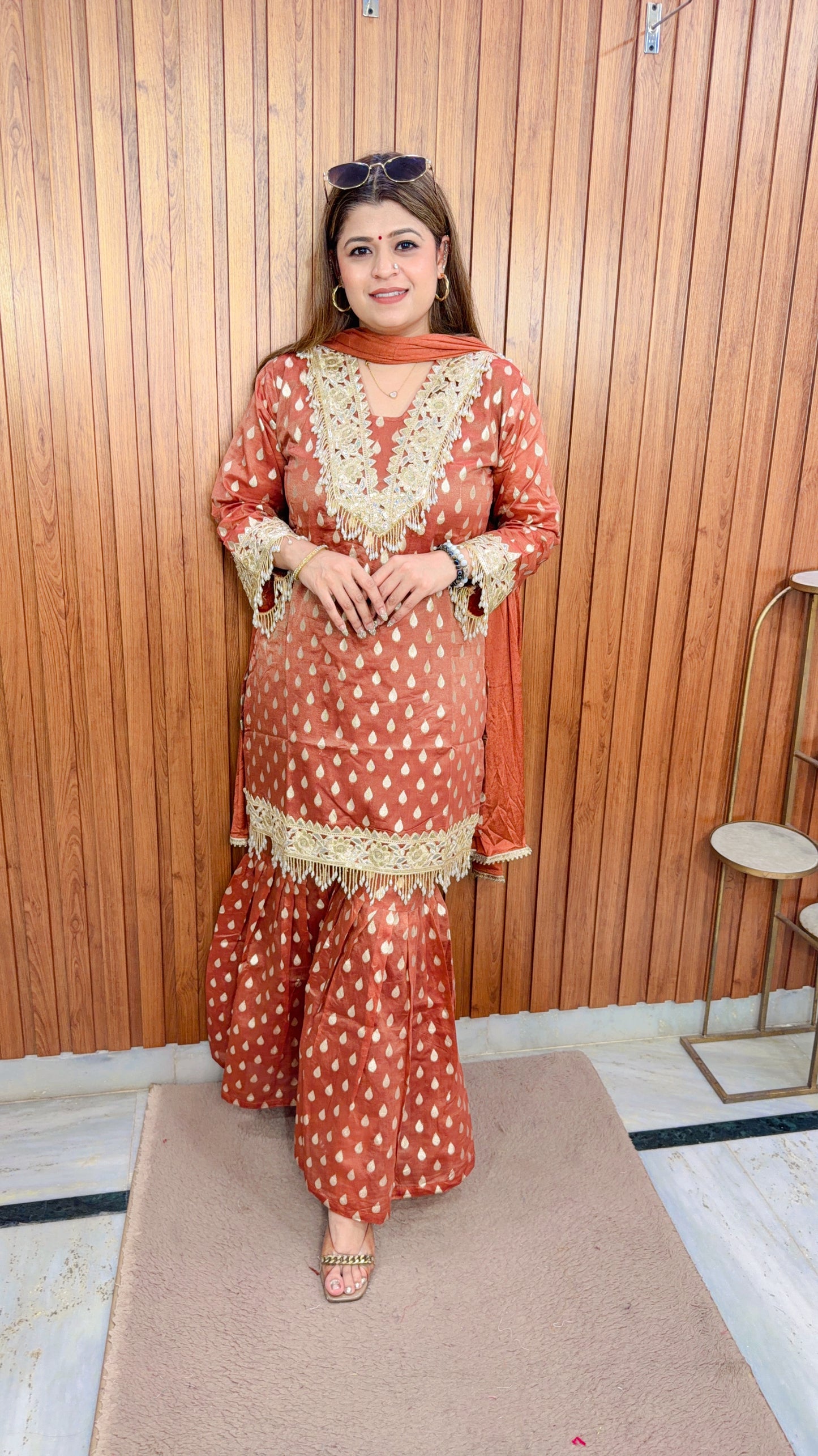 Krashi Banarsi Three Piece Set