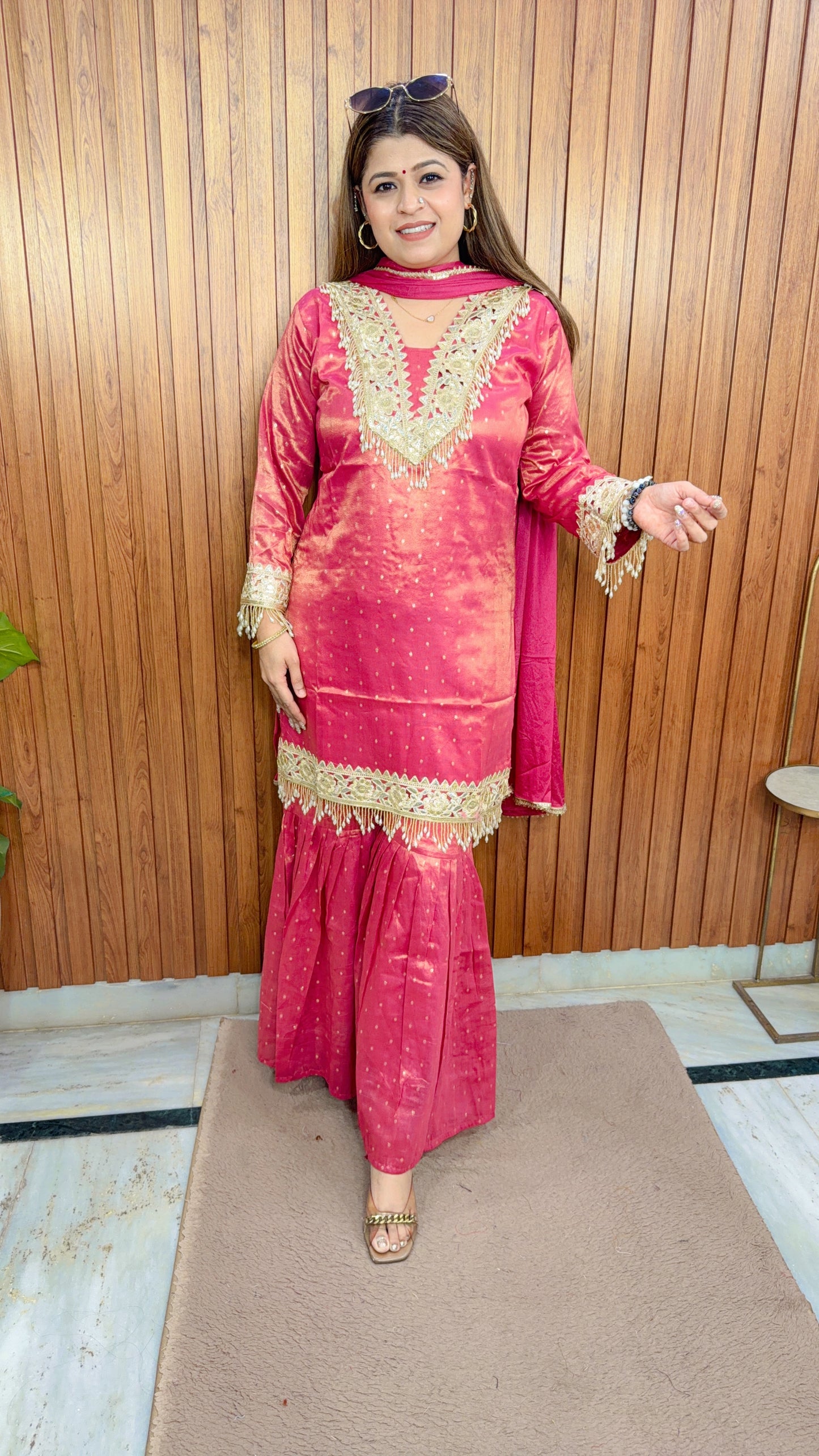 Krashi Banarsi Three Piece Set