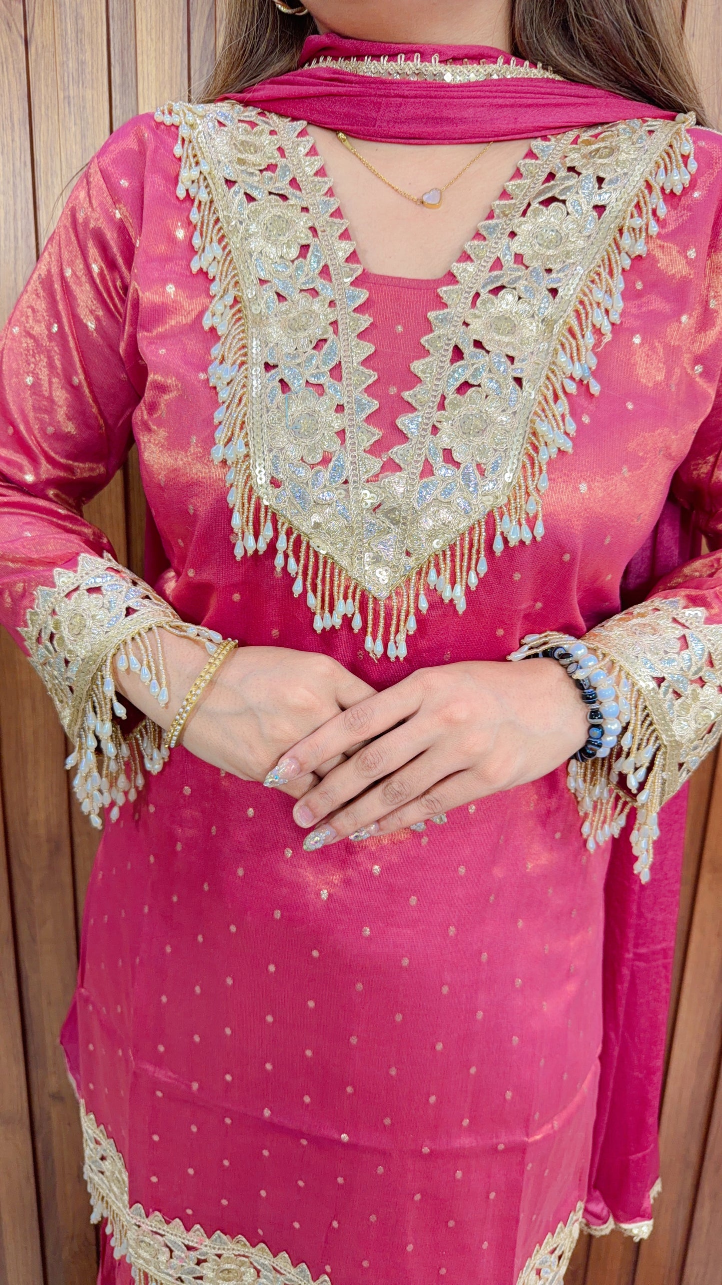 Krashi Banarsi Three Piece Set