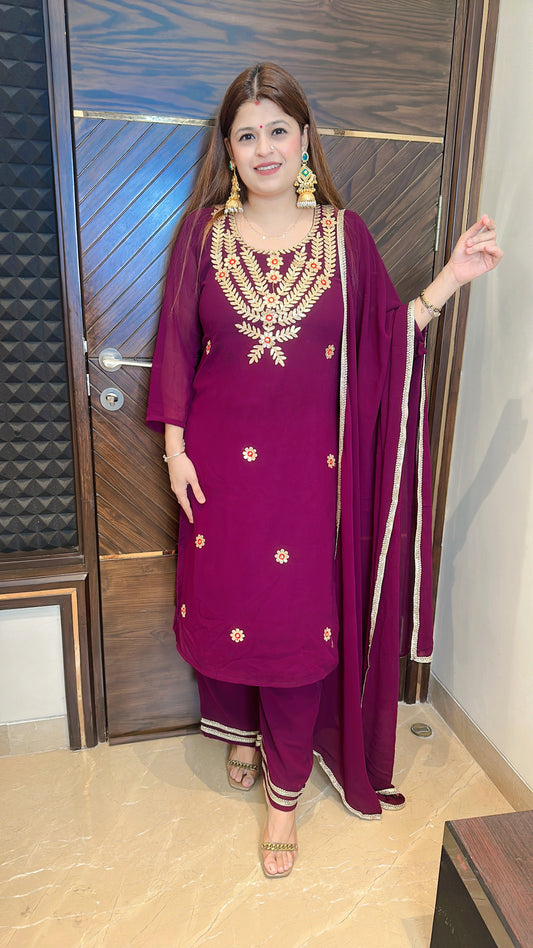 Pari gota patti Suit