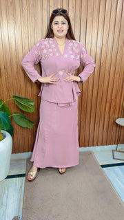 Imashi Pearl Flower Skirt Set
