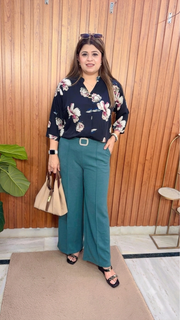 Straight Buckle Pants