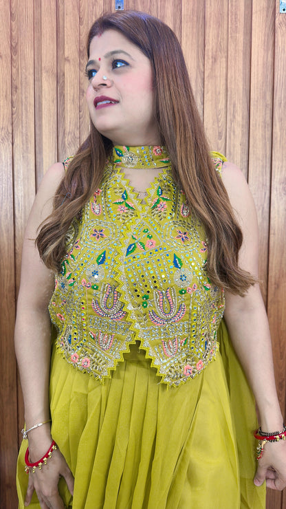 Premium Indowest Cowl Dress