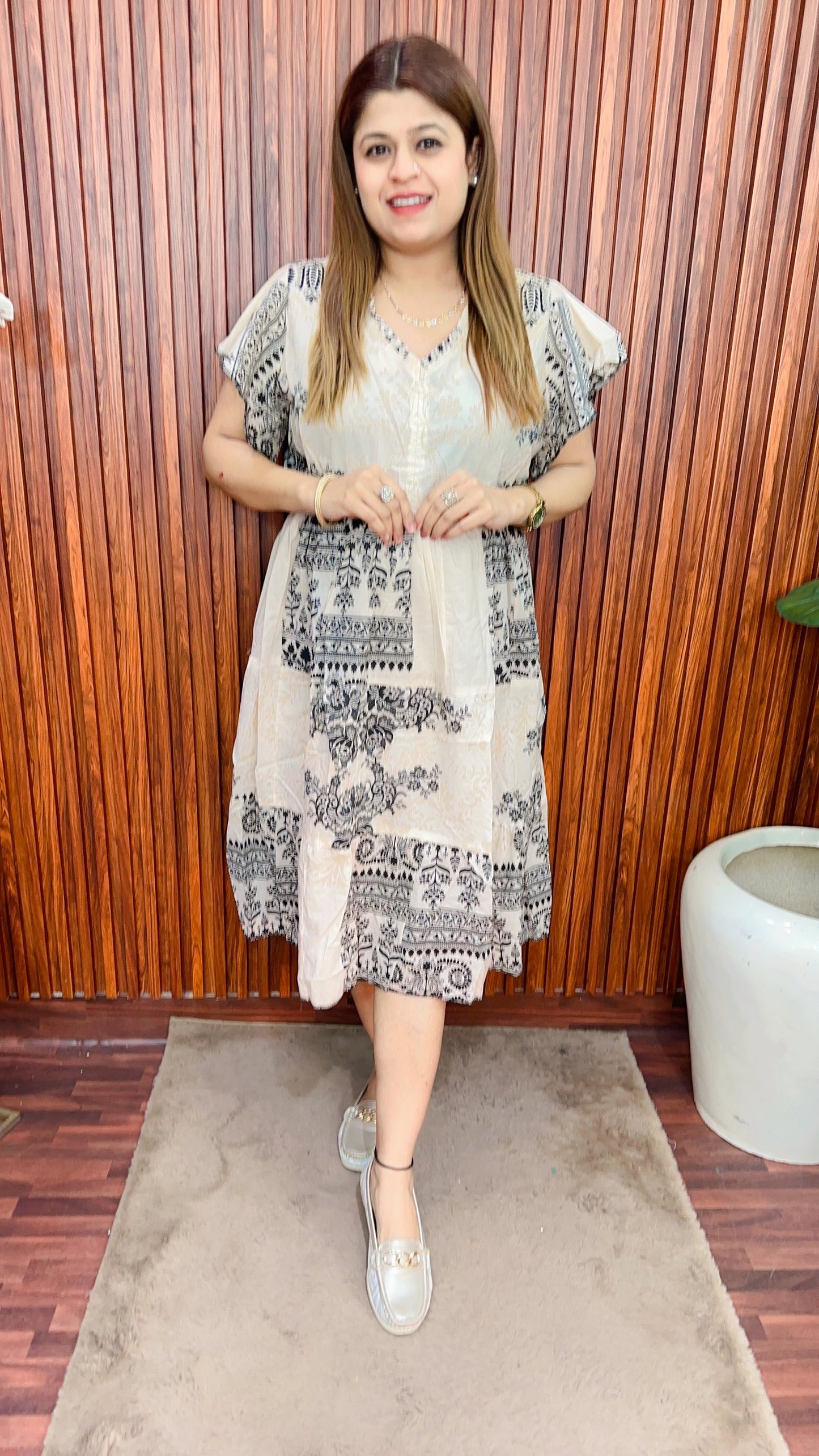 Pure cotton kalamkari dress