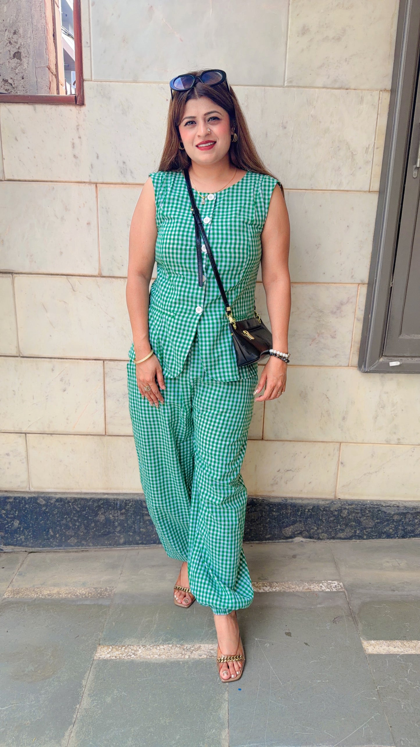 Check cotton cord set